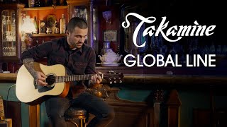 TAKAMINE  Découverte des guitares acoustiques GLOBAL LINE vidéo de La Boite Noire [upl. by Lleddaw]