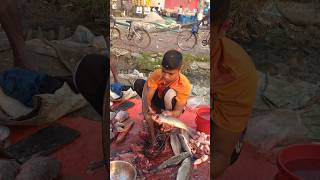 amazing Rui fish cutting fishcuting fishcooking fishcuttingskill [upl. by Biddy567]