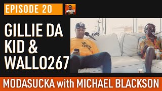 Gillie da kid  Wallo267  MODASUCKA podcast with Michael Blackson  Ep20 WALLO267 figgagang [upl. by Ettevad]