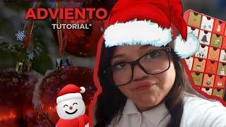 tutorial de calendario de adviento 1 parte [upl. by Luapnaes]