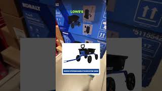 NEW KOBALT 7 CU FT Garden Cart lowes [upl. by Beaston760]