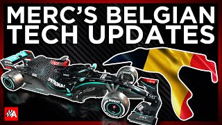 The Tech That Helped Mercedes Dominate The Belgian Grand Prix [upl. by Mendie23]