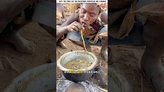 Food is scarce in Uganda so animals boil and eat bird droppings 😱 shortvideo amazingfacts [upl. by Akinyt]