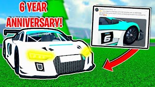 6 Year ANNIVERSARY UPDATE Coming To Car Dealership Tycoon [upl. by Somerset369]