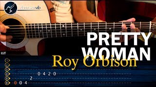 Cómo tocar quotPretty Womanquot de Roy Orbison en guitarra Acústica HD Tutorial  Christianvib [upl. by Nevins243]