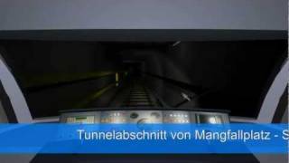 Jubiläum des Münchner UBahn Simulators U1 Tunnelabschnitte [upl. by Steve749]