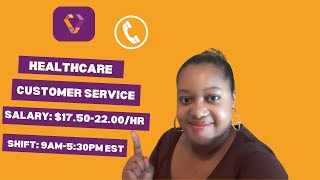 Remote Healthcare Customer Service  Salary 17502200HR  Care Centrix  Apply Today [upl. by Wilkins]