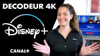 DECODEUR 4KUHD  comment se connectercréer un compte Disney [upl. by Yelrehs]