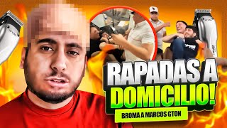 BUSCAMOS POR TODA LA CIUDAD A MARCOS GTON PARA ESTO  🔥😱👨🏻‍🦲 rapadas a domicilio [upl. by Pompei954]