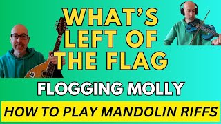 Whats Left of the Flag  Flogging Molly  Mandolin lesson [upl. by Asile]