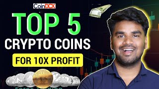 Crypto Top 5 Coins  Top 5 Crypto Coins To Invest in 2025  Coindcx Best Crypto Coins Invest [upl. by Britni]