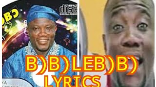 Evg Ik Aning BoboleBobo Lyrics [upl. by Bobseine17]