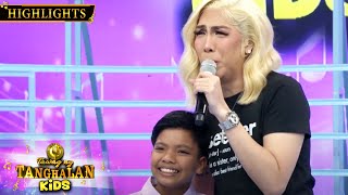 TNT contender Neithan makes Vice proud  Tawag ng Tanghalan Kids [upl. by Melvin]