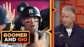 Clint Frazier addresses media criticism quotI am trying to be myself in herequot  Boomer amp Gio [upl. by Thais]