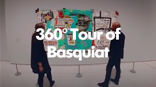 Basquiat Boom For Real  A 360 Exhibition Tour [upl. by Kalie497]