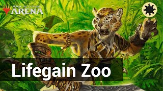 ⚪ZOO IS BACK AGGRO KILLER MONO WHITE LIFEGAIN ZOO GAMEPLAY  STANDARD BO1 FOUNDATIONS  MTG ARENA [upl. by Trocki]