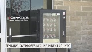 Fentanyl overdose deaths decreasing in Kent County and across the nation [upl. by Neeluj]