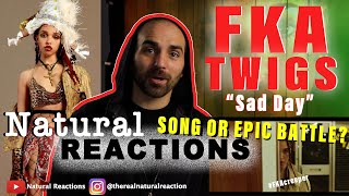 FKA twigs  sad day REACTION [upl. by Negaem]