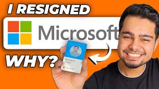 I RESIGNED from Microsoft  Nishant Chahar [upl. by Sherwynd833]