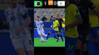 argentina vs brazil 2022 world cup new shortsvideo messi neymar [upl. by Suiramaj]