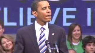 Obama in Plainfield IN We have to come together [upl. by Novit23]