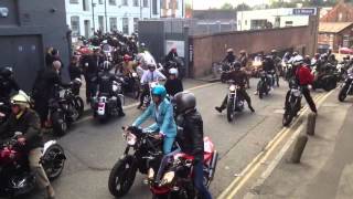 Distinguished Gentlemans Ride 2013 London Setting off [upl. by Porte]