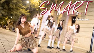 LESSERAFIM‘Smart’ Dance cover from Taiwan [upl. by Esorrebma18]