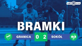 7 kolejka forBET IV LIGI Granica Kętrzyn  Sokół Ostróda 02 Bramki [upl. by Annagroeg]