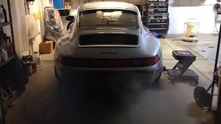 Porsche 993 Fabspeed XPipe with 200 Cell Sport Cats [upl. by Arerrac]