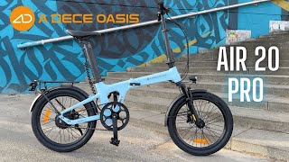 ADO Air 20 PRO Review  EBike mit tollen Funktionen im Test [upl. by Draude]