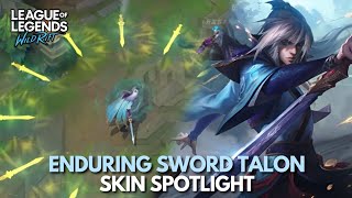 Enduring Sword Talon Skin Spotlight  Wild Rift [upl. by Suriaj]