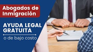 Busca ABOGADOS GRATIS en Estados Unidos es POSIBLE inmigración asilo [upl. by Feucht]