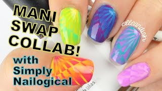 ❤ Reciprocal Scaled Gradient  Mani swap with Simply Nailogical ❤ [upl. by Isayg]