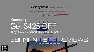 Get 425 Off your Note 8 Order You still can [upl. by Morly]