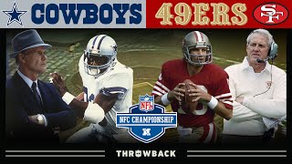 quotThe Catchquot Cowboys vs 49ers 1981 NFC Championship [upl. by Rheba339]