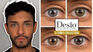 Desio Attitude 3Tones Collection  Contact Lens Review [upl. by Elie107]