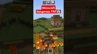 Minecraft TNT blast😱minecraft tnt [upl. by Namaan425]