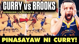 Steph Curry PINASAYAW si Dillon Brooks Draymond Green naglaro na CP3 6th man Warriors vs Rockets [upl. by Sula]