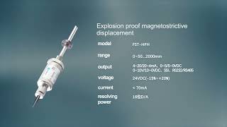 magnetostrictive displacement sensor [upl. by Bashemeth]