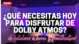 ¿Qué necesitas hoy para disfrutar de DOLBY ATMOS en tus películas música o juegos  Guia [upl. by Ahsienyt]