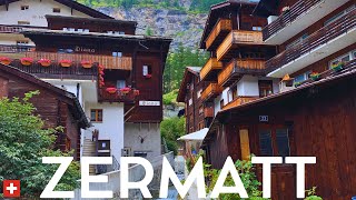 Zermatt Valais Switzerland Summer walking tour [upl. by Brindell6]