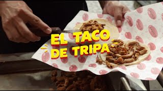 El Taco de Tripa  Tacos El Richard ElReyDelTaco en MAZATLÁN [upl. by Camilia]