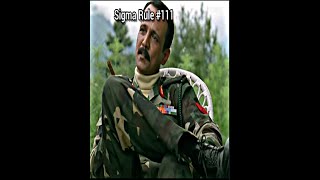 Sigma rule X Brigadier Pratap Singh attitude status  Rashtriya rifles status  Indian army status [upl. by Ilsa178]