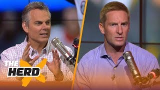 Joel Klatt questions Oklahoma’s conservative play calls in key parts of the Rose Bowl  THE HERD [upl. by Noak]