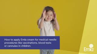 How to Apply Emla  Medical Needles Children [upl. by Eineeuq]