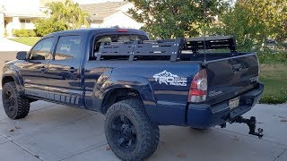 Tacoma 2nd Gen Cali Raised Bedrack Installed [upl. by Elleinod]