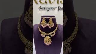 ✨Trending and traditional Mehandi Kante necklace sets✨ navishkas [upl. by Uos970]