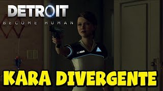 Detroit Become Human  Kara Divergente  Español Latino  1080p  Kara se convierte en divergente [upl. by Acimak]