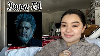 Dawn FM  The Weeknd FULL ALBUM REACTION  Dariana Rosales [upl. by Bjorn761]