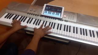 Sentado en su trono Jesus Adrian Romero tutorial piano [upl. by Sulrac]